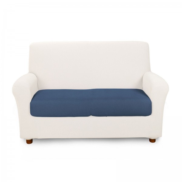 Stretch-Kissenbezug 2-Sitzer Caleffi Melange' Farbe Blau
