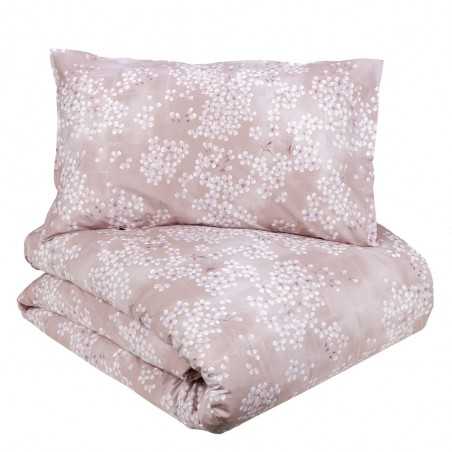 Set Double Bed Cover Kimono Fazzini Rose