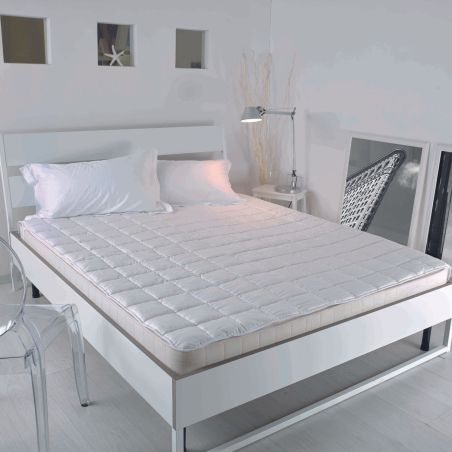 Housse de matelas en fibre naturelle DaunenStep Cottonstep