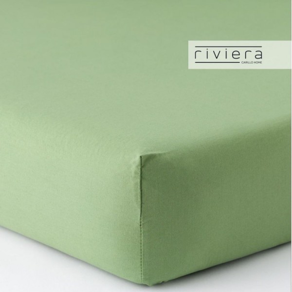 Completo lenzuola letto singolo Carillo Riviera Freedom Verde Muschio