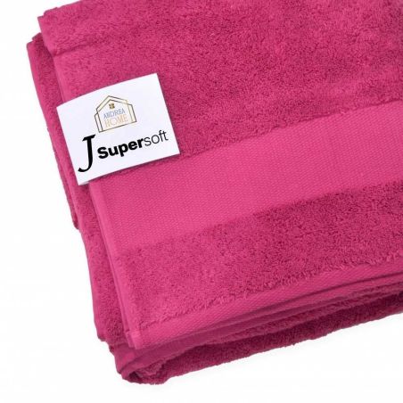 Telo Doccia Extralarge Andrea Home JSuperSoft Fucsia