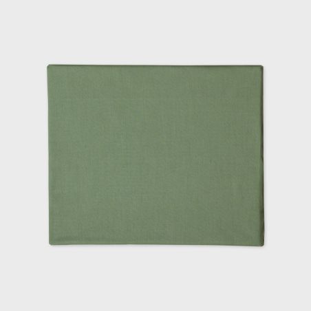 Draps housse pour lit matrimonial Andrea Home I Colorissimi en uni Vert Céladon