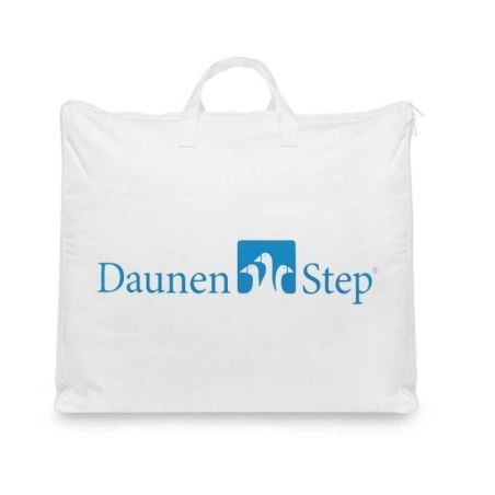 Daunensteppdecke Tagesdecke Zweifarbig DaunenStep 100% Daune Einzelbett in Übergröße - CLASSIC WINTER