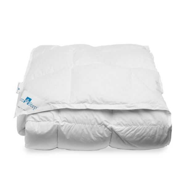 Couette en plumes 100% plumes pour lit double DaunenStep D400 - HIVER FROID