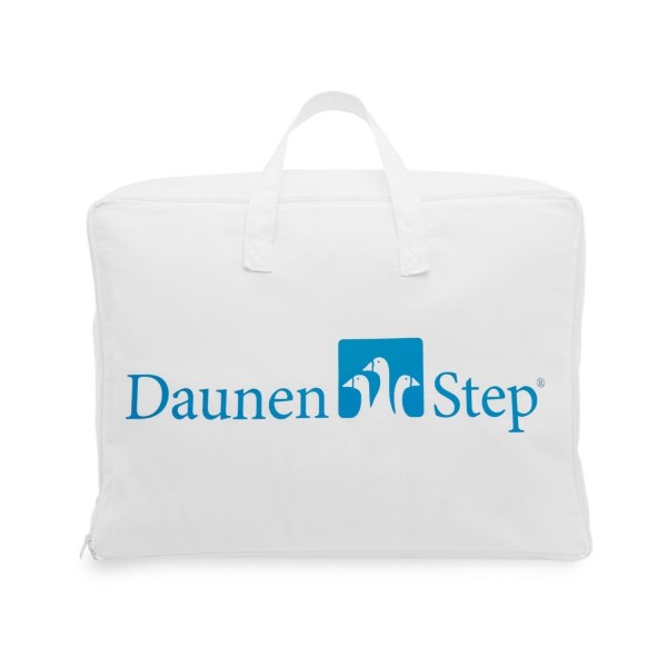 Bettdecke aus 100% Daunen für Einzelbett von DaunenStep D400 - Wärmegrad COLD WINTER