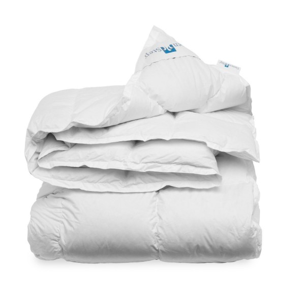 Couette 100 % duvet lit double DaunenStep D800 - HIVER FROID