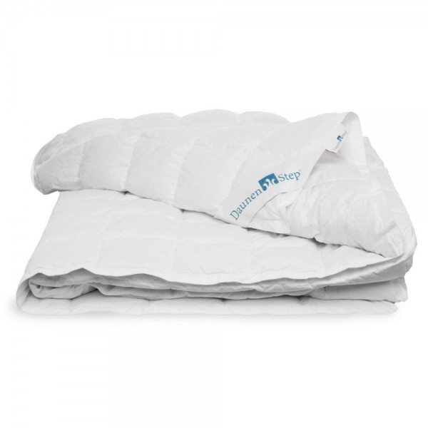 Couette en 100% plumes pour lit double DaunenStep D800 - DEMI-SAISON