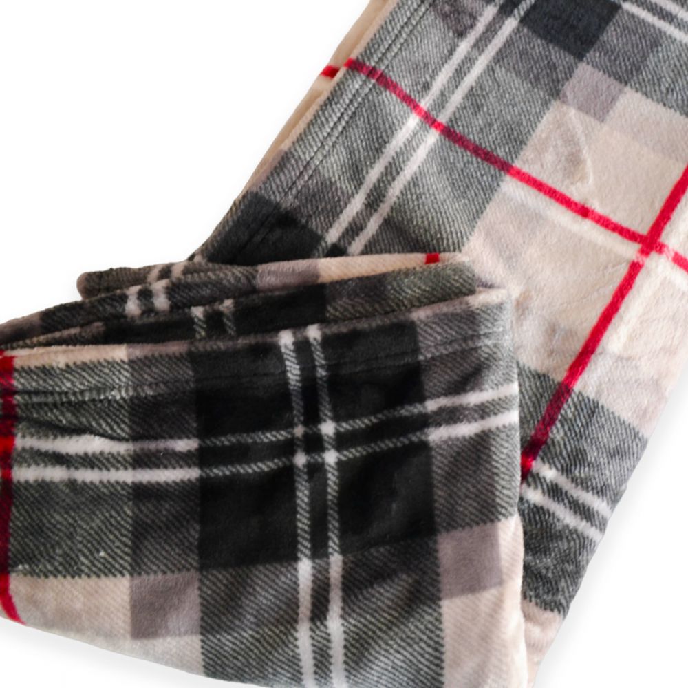 Plaid - Plaid Effetto Cashmere 130x170 Cavalieri Scottish colore Na