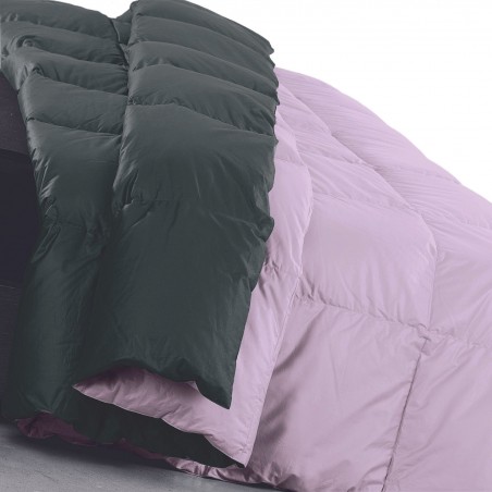 Daunensteppdecke Tagesdecke Zweifarbig DaunenStep 100% Daune Einzelbett - CLASSIC WINTER