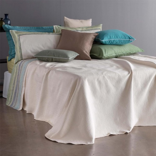 Trapuntino satin letto Singolo Carillo Caley colore grigio