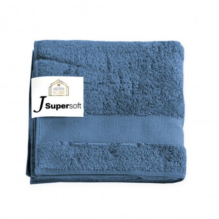 Paar Handtücher Gesicht + Gäste Andrea Home JSuperSoft Navy blau