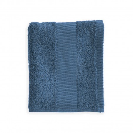 Serviette simple pour invité Andrea Home JSuperSoft Bleu marine