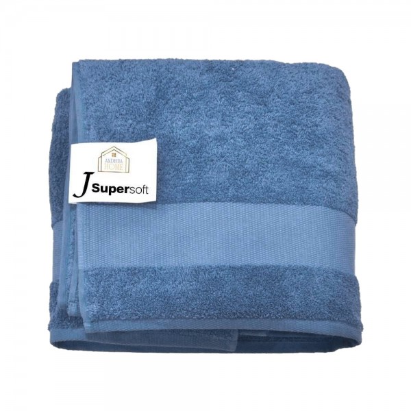 Extragroßes Duschhandtuch Andrea Home JSuperSoft Blau