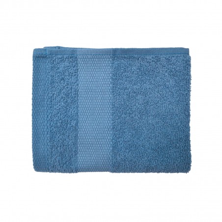 Lavette-serviette 30x30 cm Andrea Home JsuperSoft, couleur Bleu