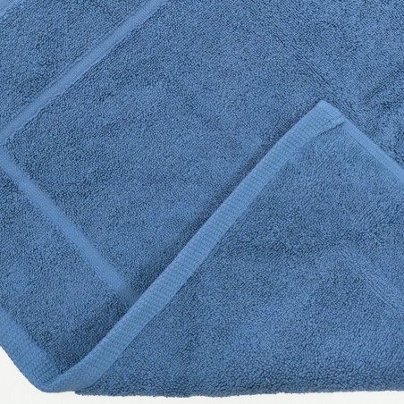 Badezimmerteppich 50x80 cm aus Baumwolle Andrea Home JsuperSoft Blau