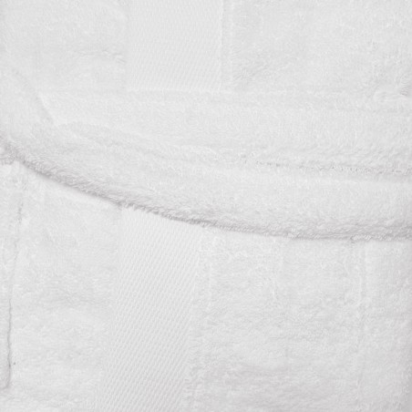 Peignoir à capuche Andrea Home JSuperSoft Blanc