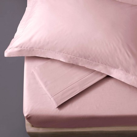 Coppia di federe 52x80 Camillatex NK COLOR colore Rosa Petalo