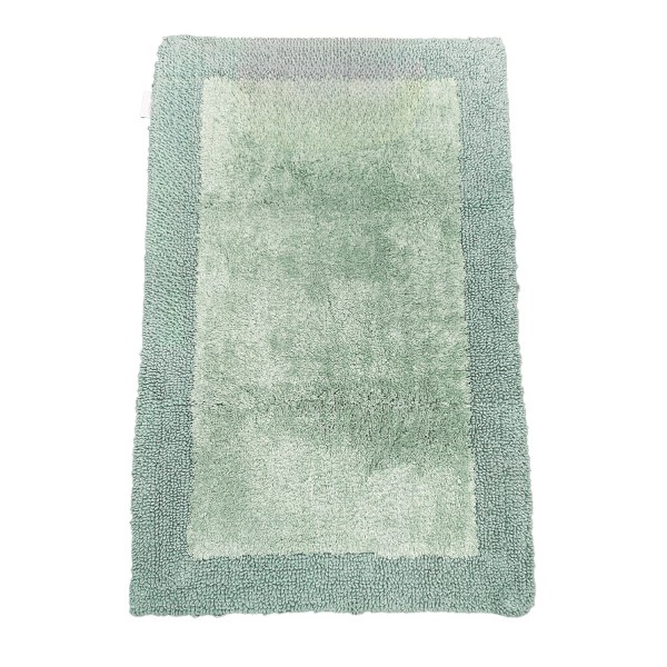 Tappeto bagno Cavalieri Shade 60x90 cm Colore Salvia - Verde