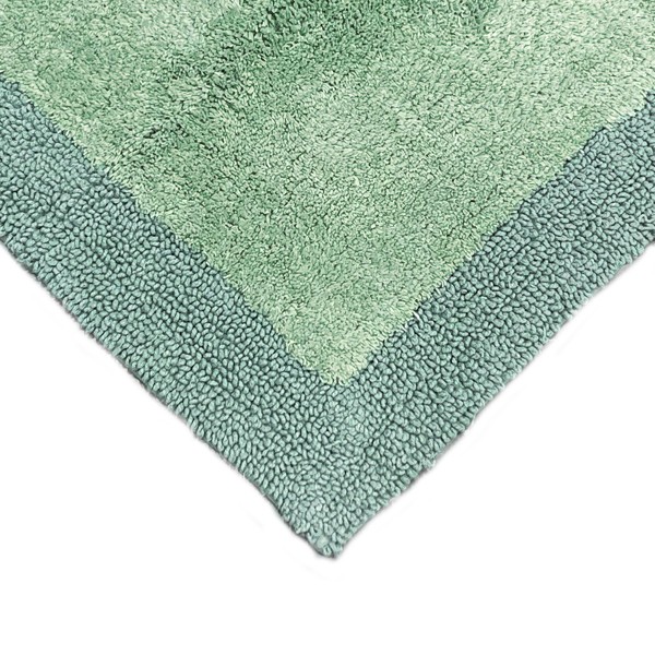 Tappeto bagno Cavalieri Shade 60x90 cm Colore Salvia - Verde