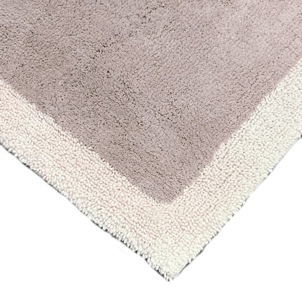 Tappeto Bagno Cavalieri Shade 50x80 cm Colore Sabbia - Avorio