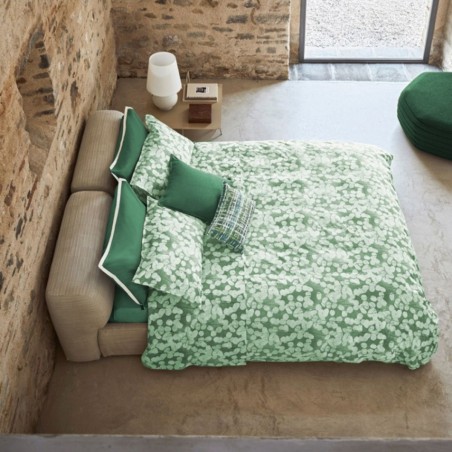 Completo Lenzuola letto Matrimoniale Fazzini Lunaria colore Verde