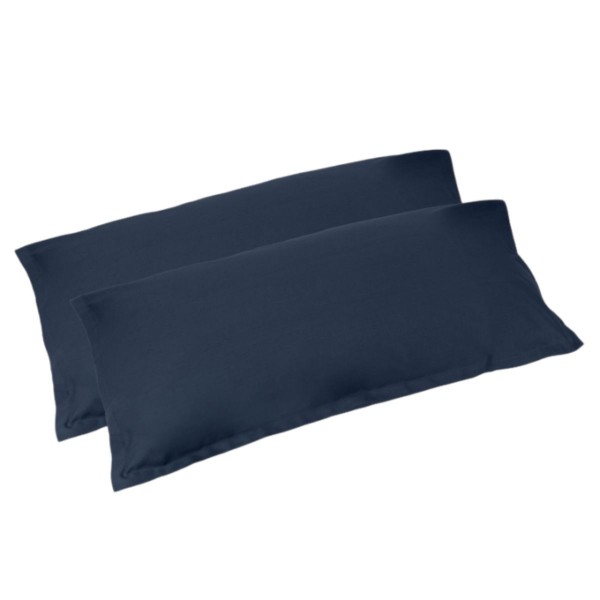 Coppia Federe 52x82 cm Fazzini Arianna colore BLU - DH