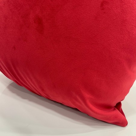 Cuscino arredo a forma di cuore grande con voulant Cielle Wiki colore rosso