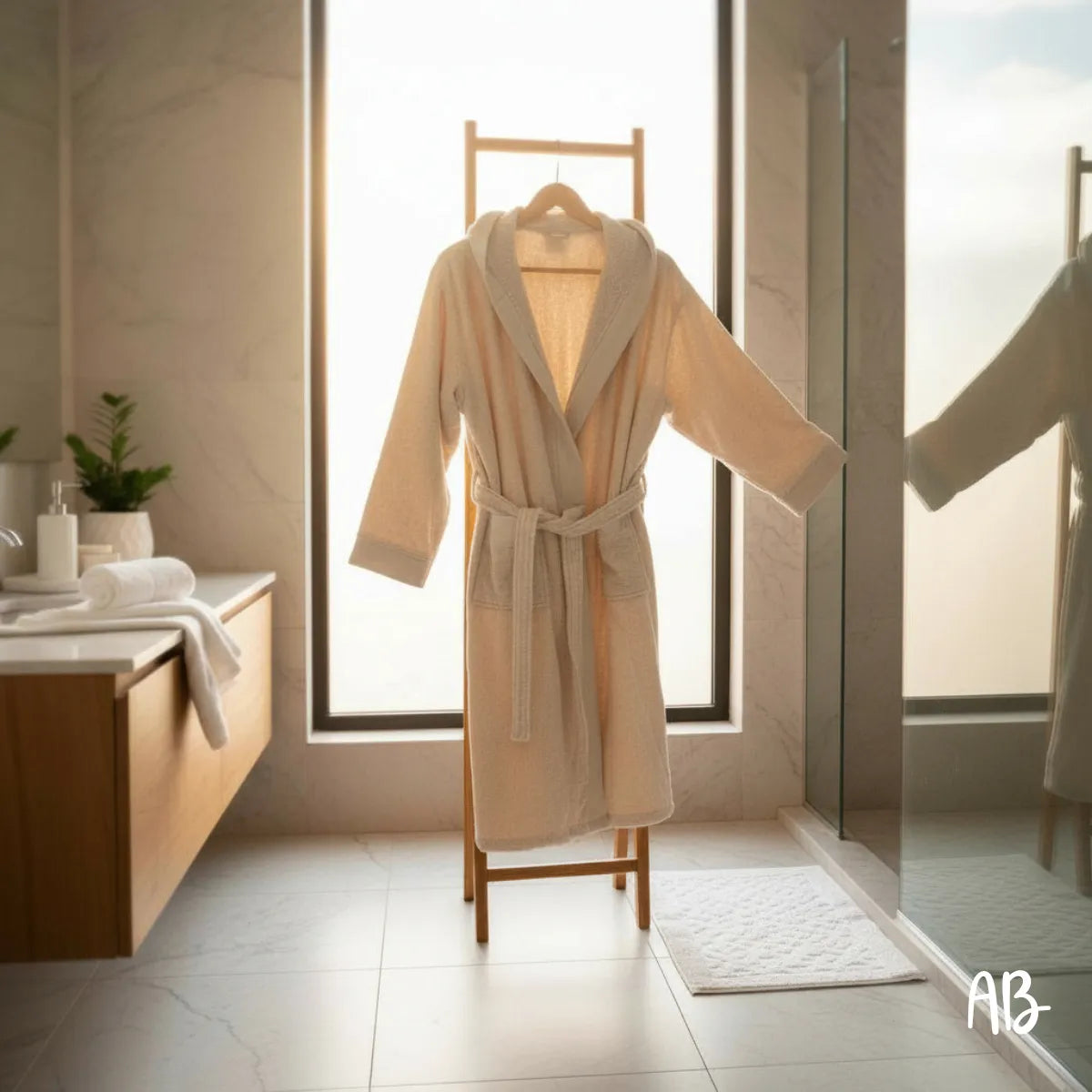 Accappatoio in spugna 600gr Andrea Home - Unisex