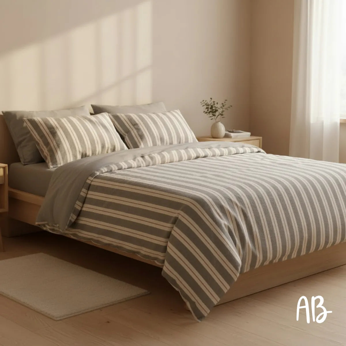 Completo Copripiumino NO STIRO Cavalieri Matilde