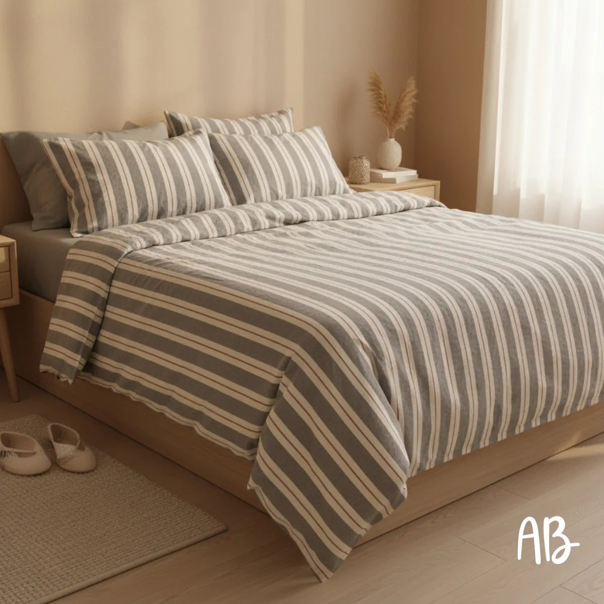 Completo Copripiumino NO STIRO Cavalieri Matilde