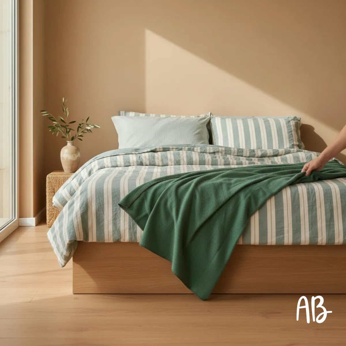 Completo Copripiumino NO STIRO Cavalieri Matilde