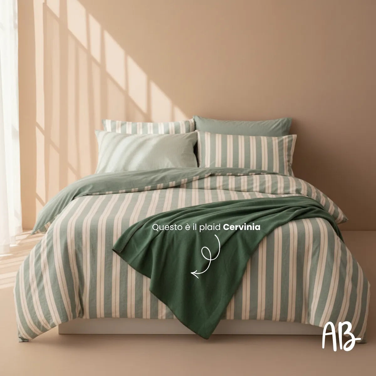 Completo Copripiumino NO STIRO Cavalieri Matilde