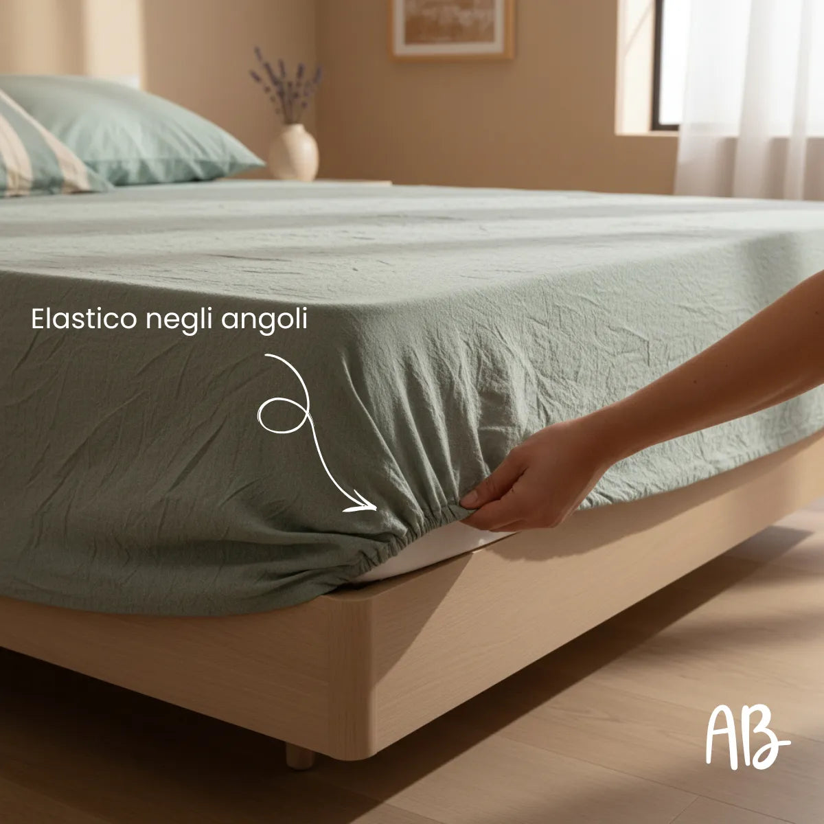 Completo Copripiumino NO STIRO Cavalieri Matilde