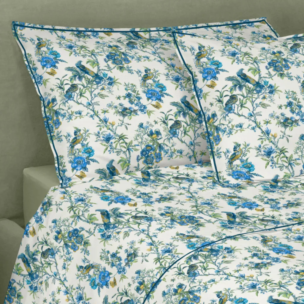 Completo lenzuola copriletto Birds Garden