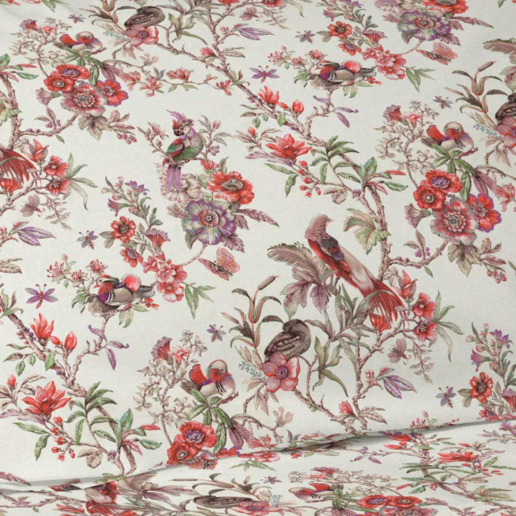 Completo lenzuola copriletto Birds Garden