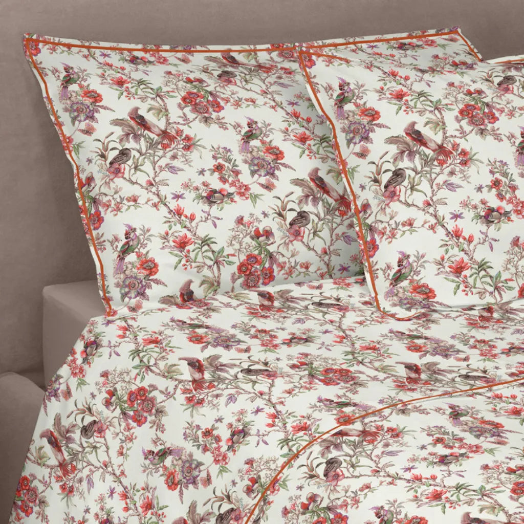 Completo lenzuola copriletto Birds Garden
