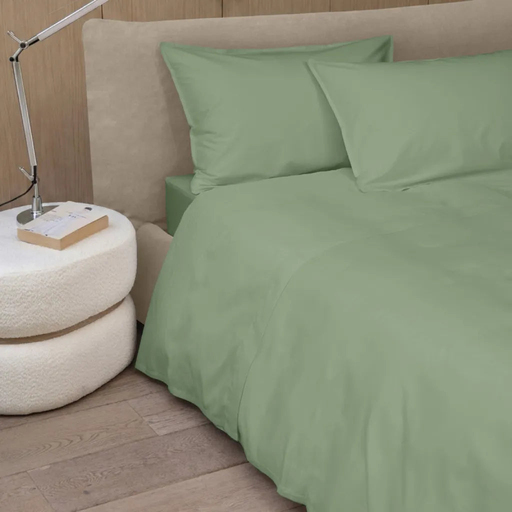 Completo lenzuola Easy NO STIRO colore Verde