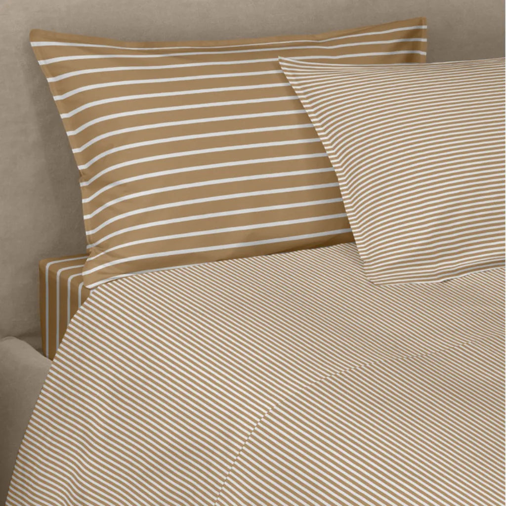 Completo lenzuola Easy Stripes NO STIRO