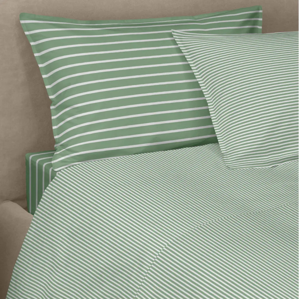 Completo lenzuola Easy Stripes NO STIRO