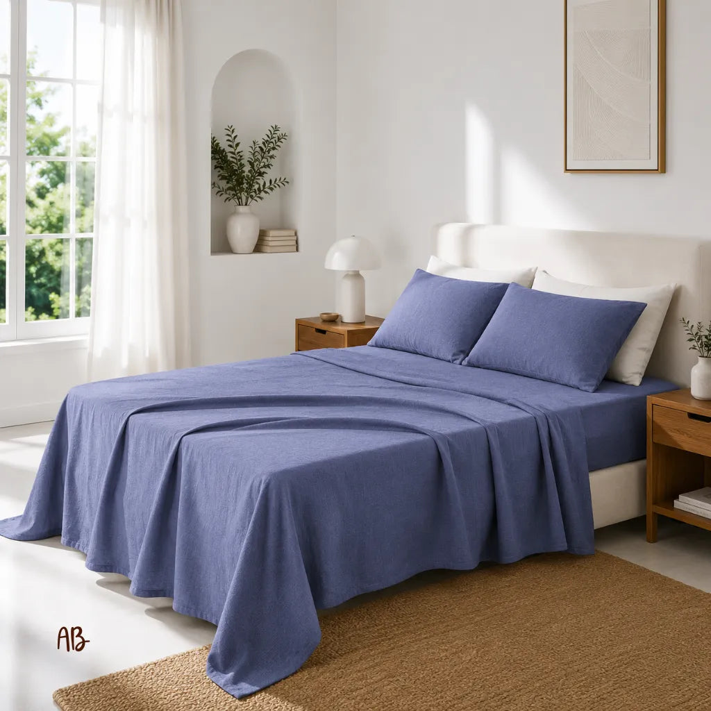 Completo lenzuola in 100% lino