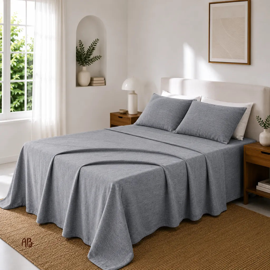 Completo lenzuola in 100% lino