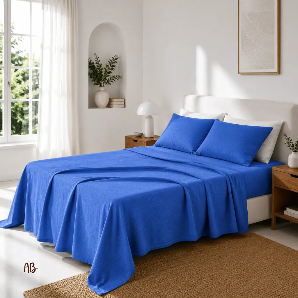Completo lenzuola in 100% lino
