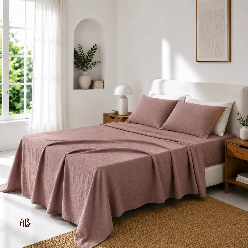 Completo lenzuola in 100% lino