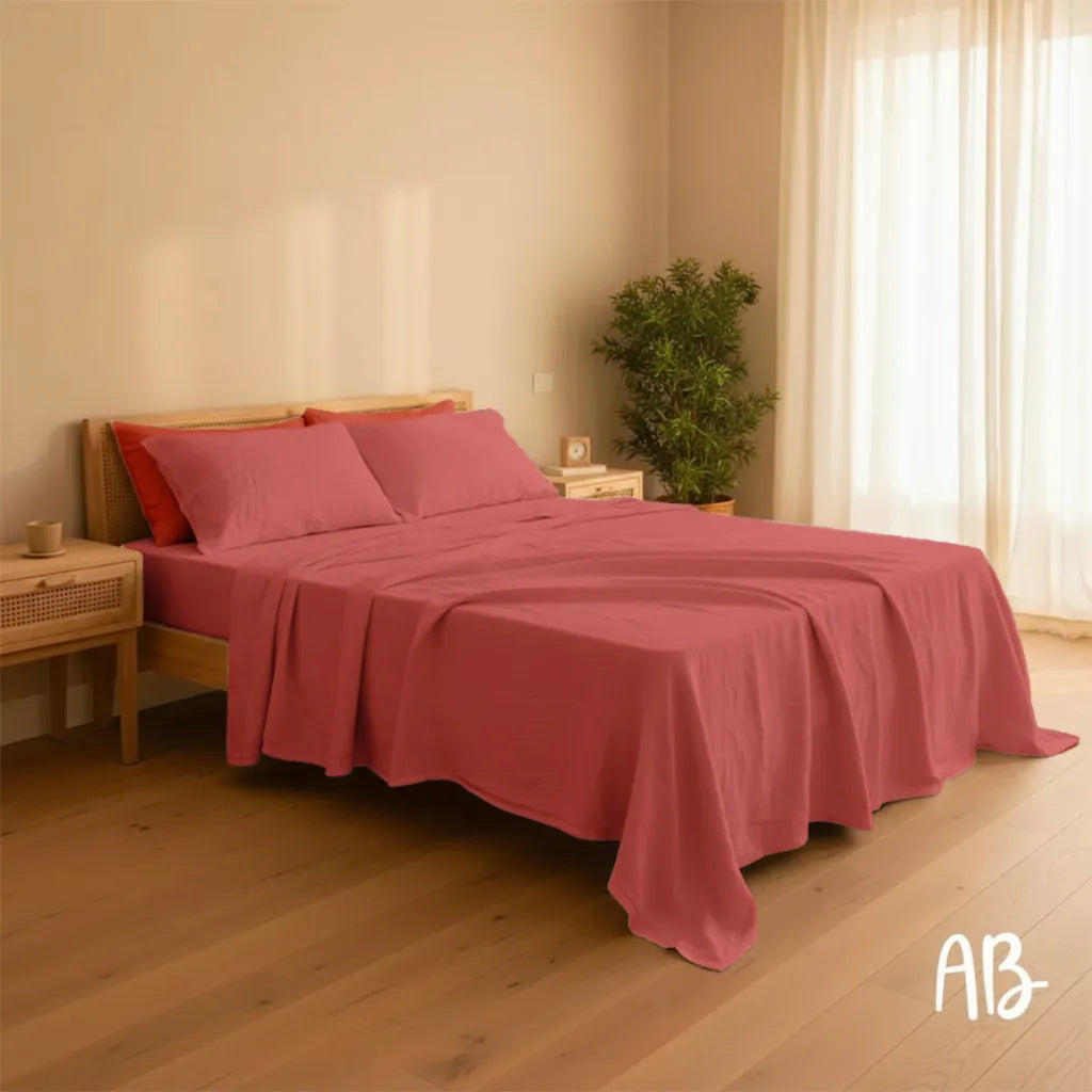 Completo lenzuola in lino