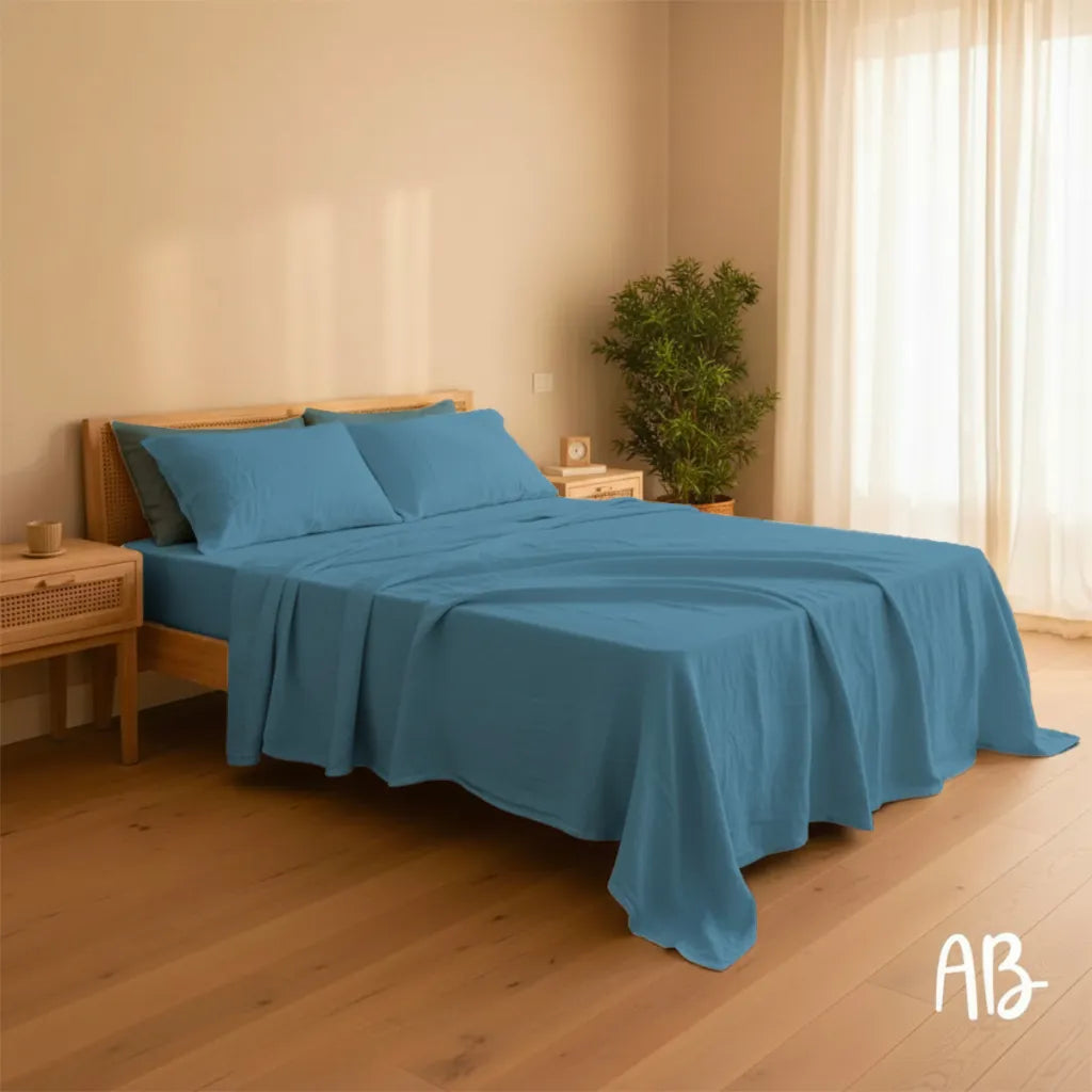 Completo lenzuola in lino