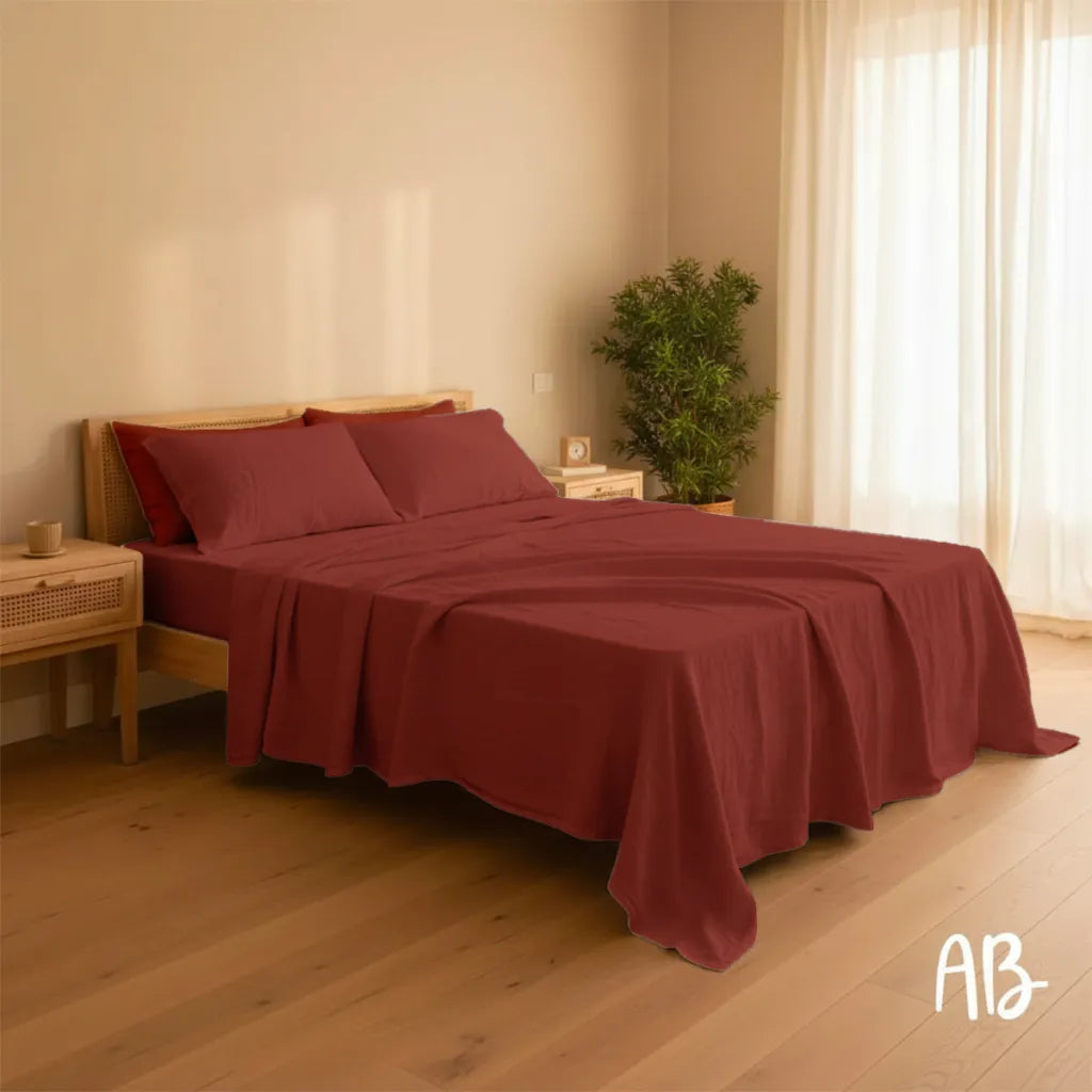 Completo lenzuola in lino