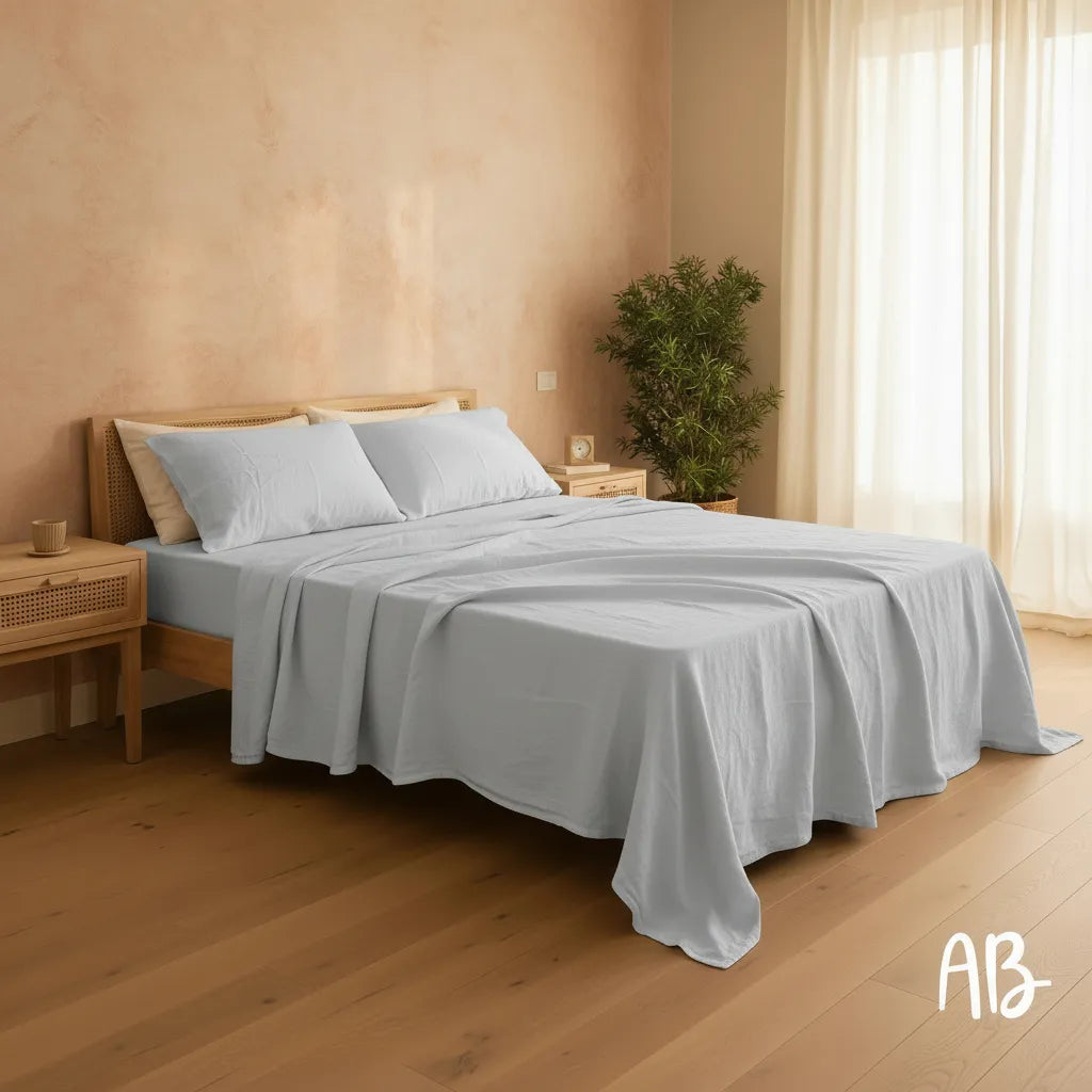 Completo lenzuola in lino