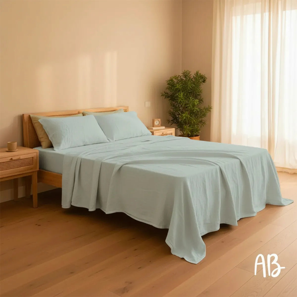 Completo lenzuola in lino