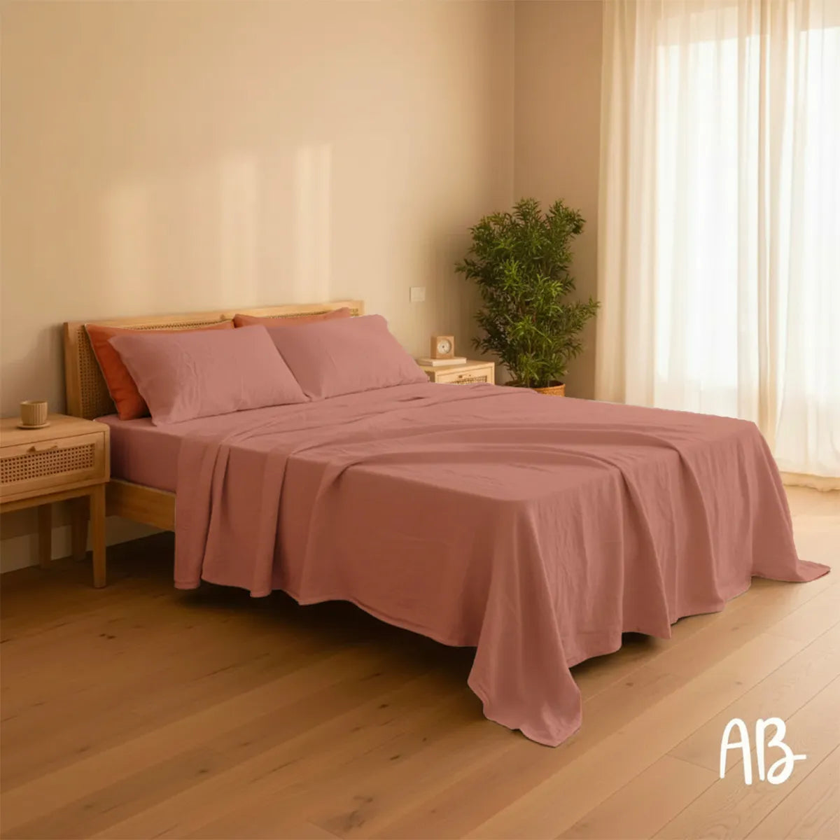 Completo lenzuola in lino