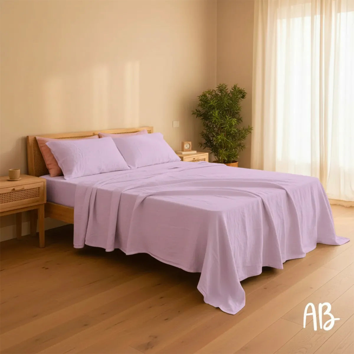 Completo lenzuola in lino